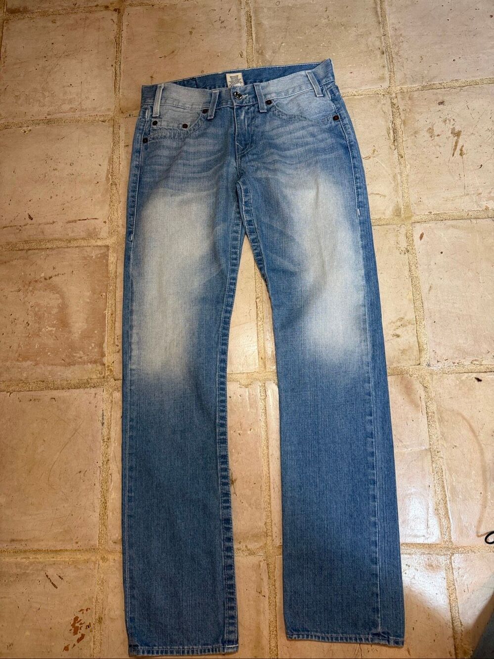 True Religion Section Slim jeans in light wash